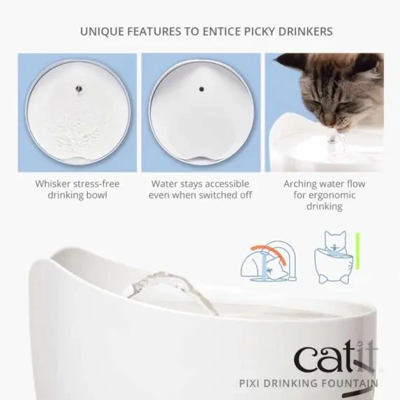 Catit Pixi Drikkefontæne i Hvid